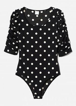 Боди в горох h&m