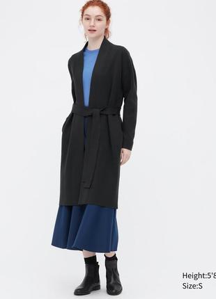 Женский длинный кардиган uniqlo