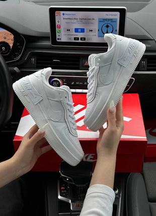 Женские кроссовки nike air force 1 shadow6 фото