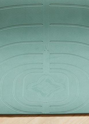Коврик для мягкой йоги xl, 5 мм - зеленый4 фото
