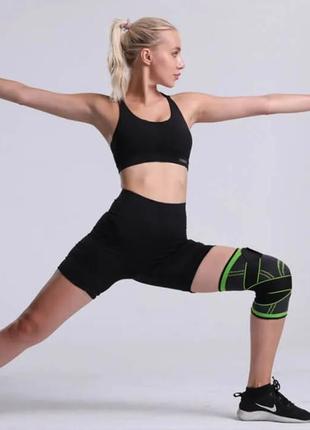 Спортивный наколенник бандаж коленного сустава knee support9 фото