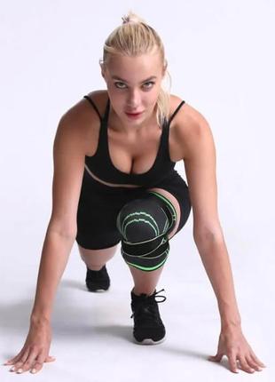 Спортивный наколенник бандаж коленного сустава knee support10 фото