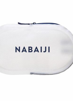 Водонепроникна сумка 150 для плавання, 7 л - синя/біла