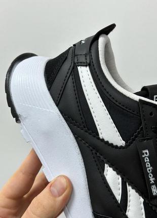 Кросівки reebok legacy black/white6 фото