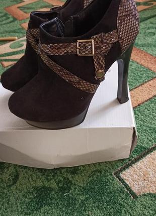 Стильні туфлі -ботінки