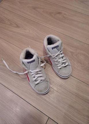 Утепленные кедики puma