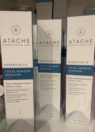 Atache total makeup remover (масло для зняття макіяжу)2 фото