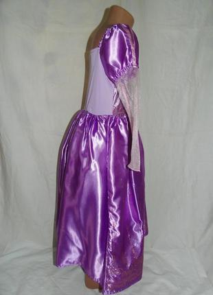 Карнавальне плаття рапунцель на 7-8 років6 фото
