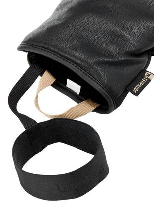 Лижні рукавиці 900 для швидкісних спусків, для дорослих - чорні - s5 фото