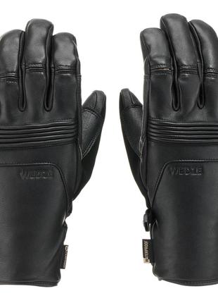 Лижні рукавиці 900 для швидкісних спусків, для дорослих - чорні - s3 фото