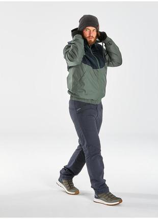 Куртка мужская sh100 warm для зимнего туризма водонепроницаемая -5°c2 фото
