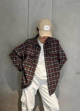 Рубашка арт. 402 темный графит