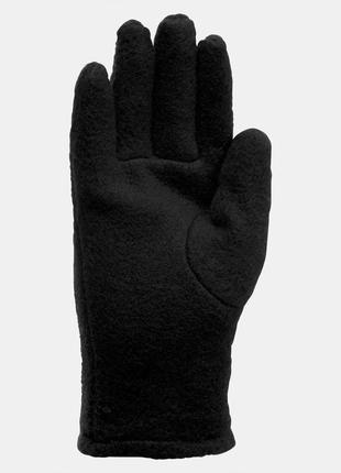Перчатки детские sh100 для туризма черные флисовые - 4-6 г 98-124 см2 фото