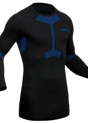 Чоловіча термофутболка i-soft для лижного спорту - синя