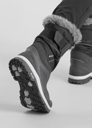 Сапоги женские sh500 x-warm для зимнего туризма на шнуровках водонепроницаемые - eu36 ru352 фото