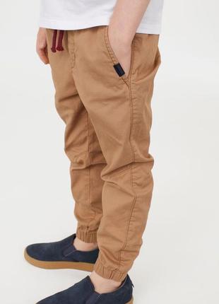 H&m легкие хлопковые штаны джогеры8 фото