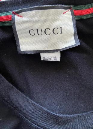 Футболка з вишивкою gucci5 фото