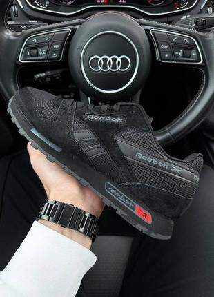 Мужские кроссовки reebok classic new black 41-42-43-44-45