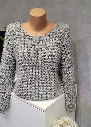 Кофта крупной вязки