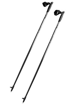 Палки для скандинавской ходьбы nw p100 - черные/серые - 110 cm