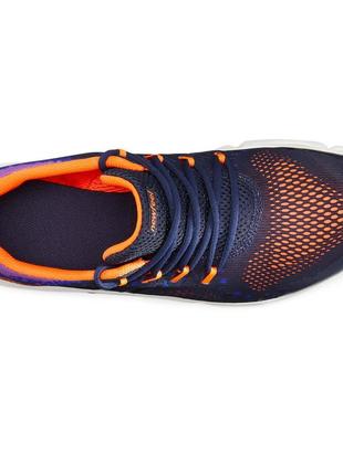 Кроссовки 500 для спортивной ходьбы - синие/оранжевые - eu39 ru386 фото