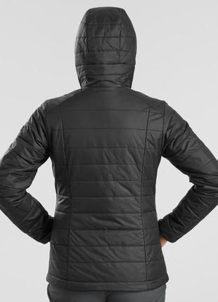 Куртка женская mt100 для горного трекинга до -5°c черная - s3 фото