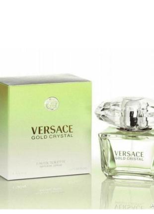 Оригинальн!!!!женская туалетная вода versace gold crystal (90 ml )2 фото