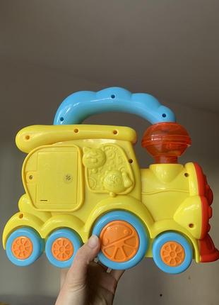 Детская музыкальная игрушка baby team «потяг»7 фото
