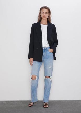 Джинси zara zw premium straight p.341 фото