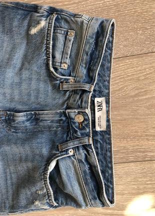 Джинси zara zw premium straight p.345 фото