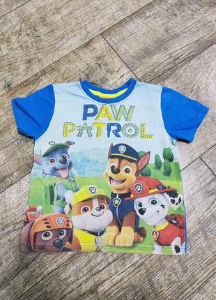 Футболка, nickelodeon, paw patrol, р. 92-98, 2-3 года