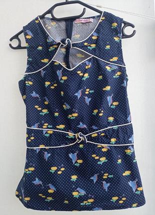 Блуза в стиле 50-х trollied dolly