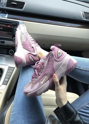 Кроссовки nike zoom 2k pink violet