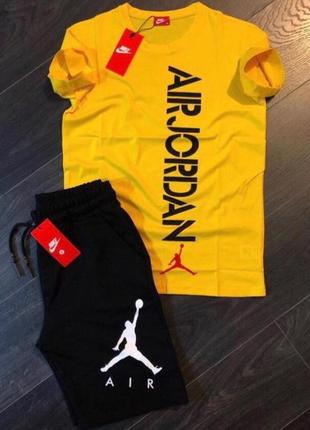 Комплект шорти та футболка nike airjordan