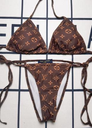 Купальник в стиле lv louis vuitton