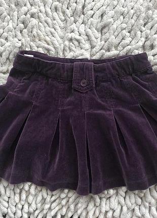 Красива бузкова спідниця john lowe's на 4-6 років