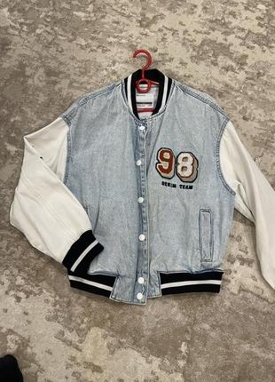 Куртка бормер bershka