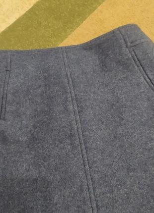 Тепла шерстяна юбка спідниця хс, с розмір4 фото