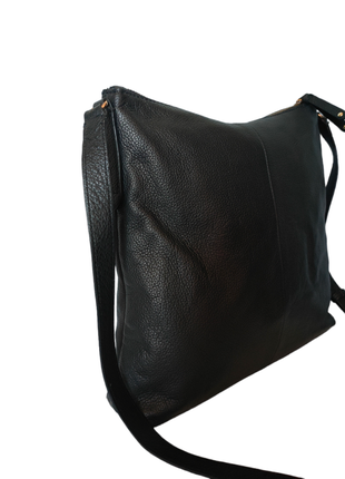 Стильное вместительная сумка натуральная кожа+вставка спереди натуральная замшевая кожа accessorize4 фото
