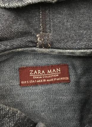 Жилетка безрувавка zara man s джинс2 фото