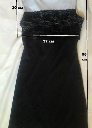 Классическое офисное черное платье3 фото