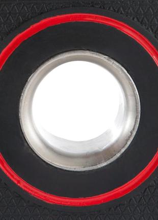 Резиновый диск с ручками, 28 мм – 5 кг.4 фото