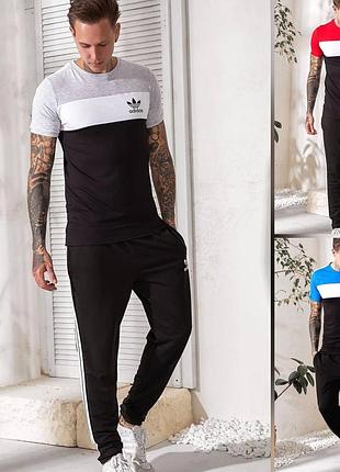 Распродажа. мужской костюм, футболка и штаны, 48-58 размеры