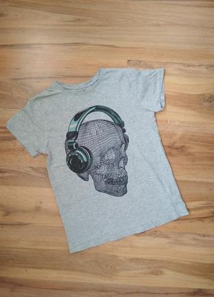 Футболка next з черепом 12років
