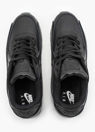 Мужские кроссовки nike air max 90 black4 фото