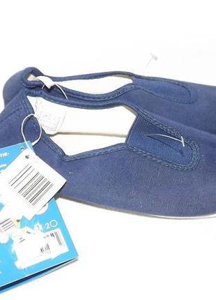 Мокасины 34 размер текстиль 22 см стелька