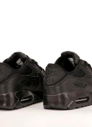 Мужские кроссовки nike air max 90 black5 фото