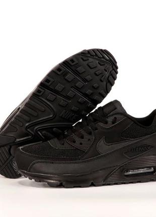 Мужские кроссовки nike air max 90 black3 фото