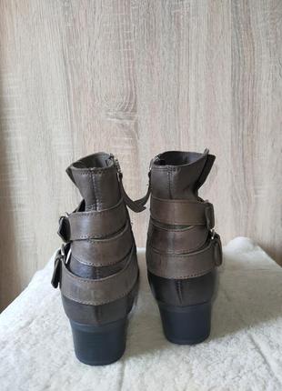 Шикарные ботинки натуральная кожа zanon &amp;zago3 фото