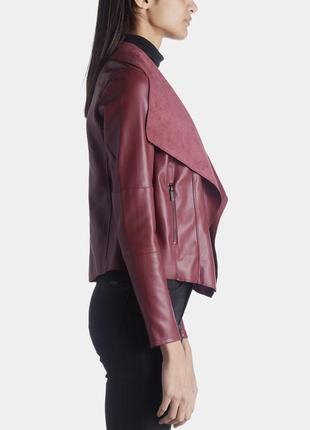 Bagatelle бордо жакет red faux leather
